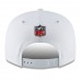 Youth San Francisco 49ers New Era White 2018 NFL Sideline Color Rush 9FIFTY Snapback Adjustable Hat 3063027